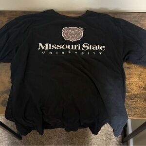 Missouri State University Black T-Shirt